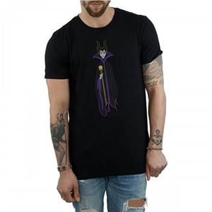 Pertemba FR - Apparel Doornroosje Heren Klassiek Maleficent Katoenen T-shirt