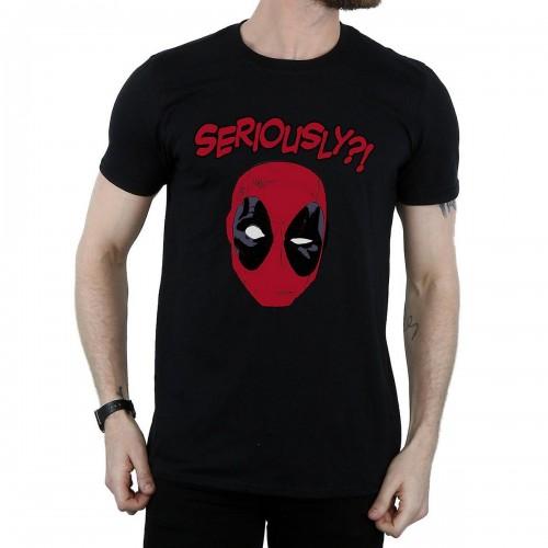 Deadpool Heren serieus katoenen T-shirt