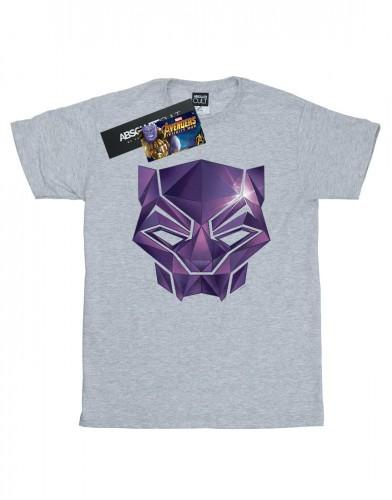 Marvel Heren Avengers Infinity War Black Panther Geometrisch T-shirt