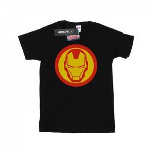 Marvel Heren Avengers Iron Man eenvoudig symbool T-shirt