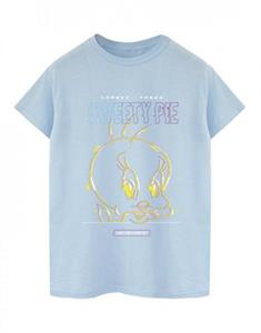 Looney Tunes Heren Tweety Glitch T-shirt