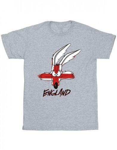 Looney Tunes Coyote Engeland Face T-shirt voor heren