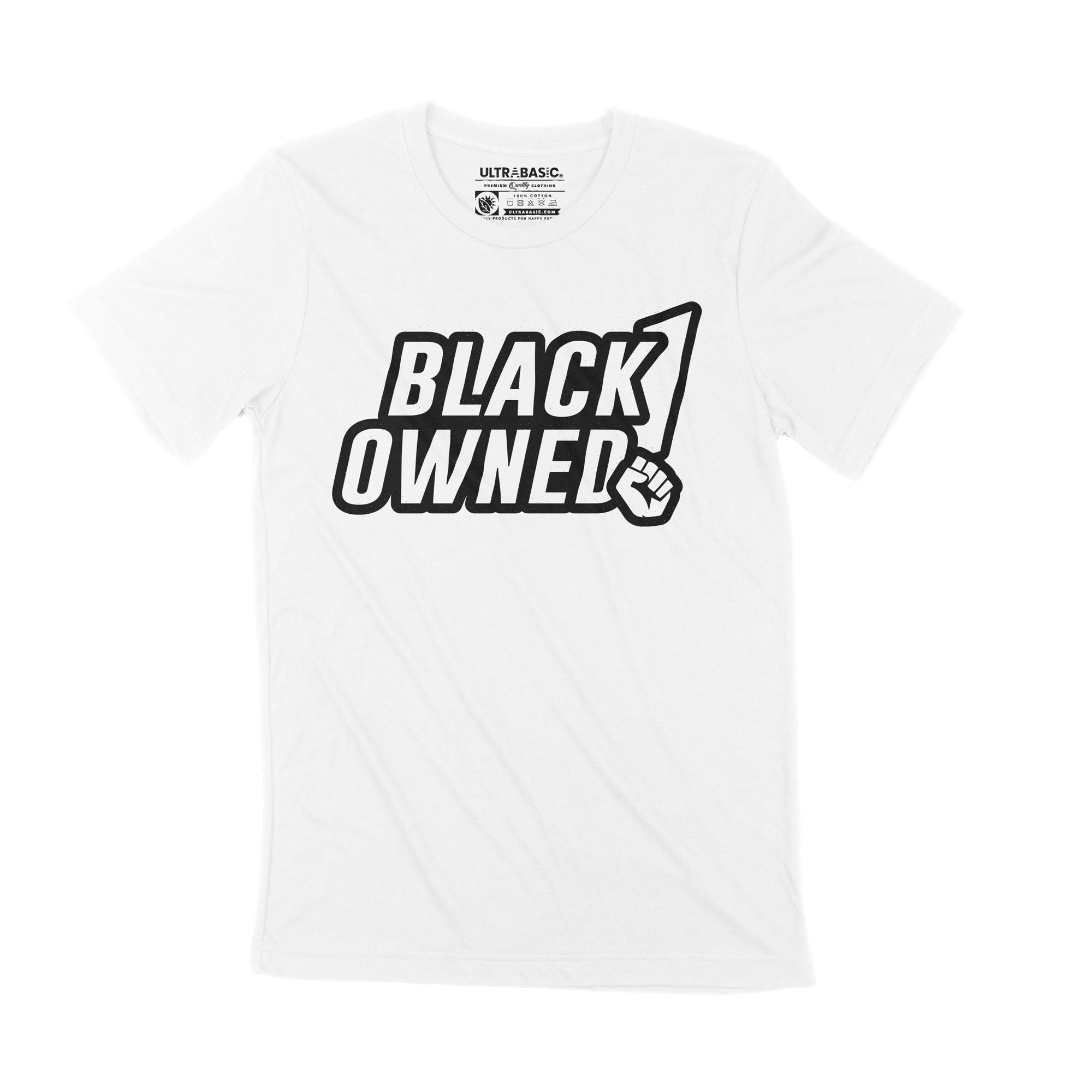 Ultrabasic Grafisch T-shirt voor heren, zwart Owned Black Lives Matter BLM Civil Right-shirt