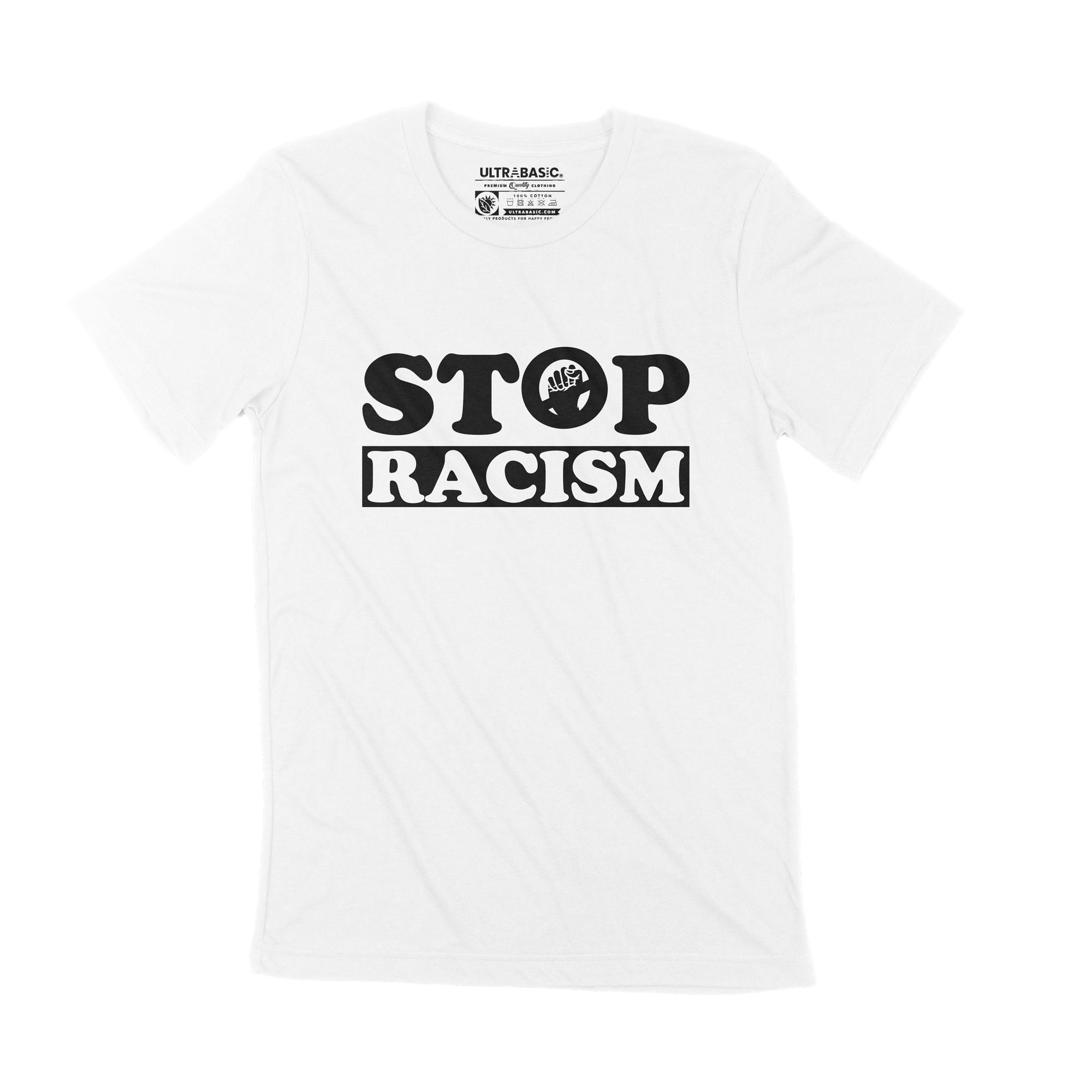 Ultrabasic Heren T-Shirt Black Lives Matter Shirt Stop Racisme Vintage Shirt T-shirt met korte mouw