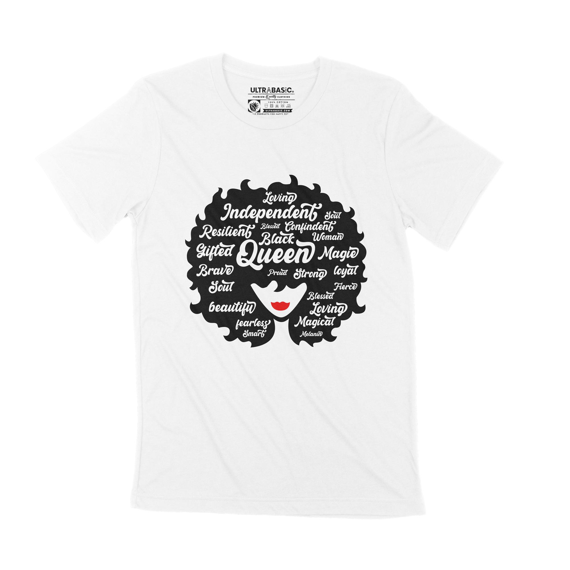 Ultrabasic heren T-shirt Black Lives Matter Shirt Black Queen Tee Shirt BLM Vintage kleding