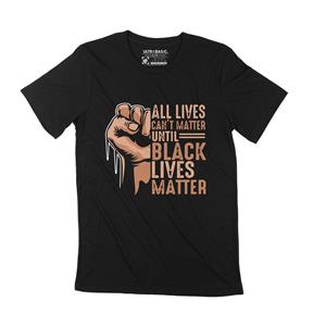 Ultrabasic Heren T-shirt Black Lives Matter I Can't Breathe Vintage Grafisch T-shirt