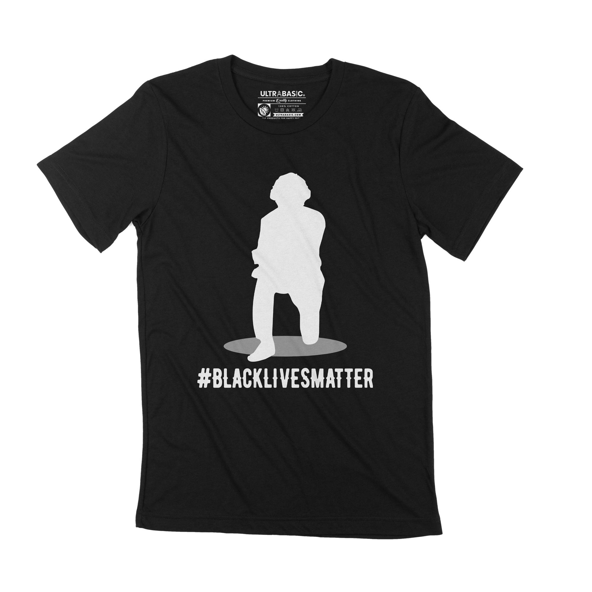 Ultrabasic heren T-shirt Black Lives Matter Love is Love Apparel Graphic Tee
