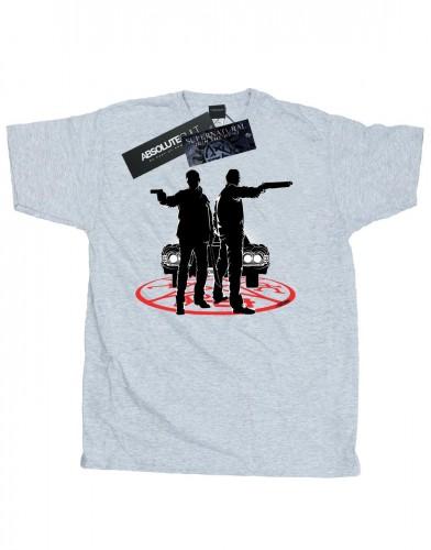 Supernatural Bovennatuurlijk heren Sam en Dean silhouet T-shirt