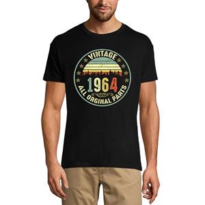 Ultrabasic Heren T-shirt Vintage 1964 Alle originele onderdelen - Retro 57e verjaardagscadeau T-shirt