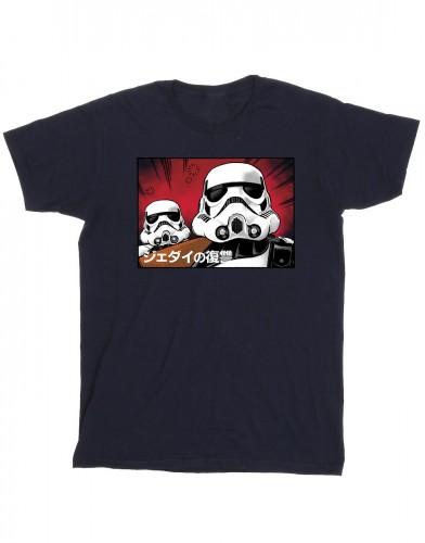 Star Wars Mens Stormtrooper Japanese T-Shirt