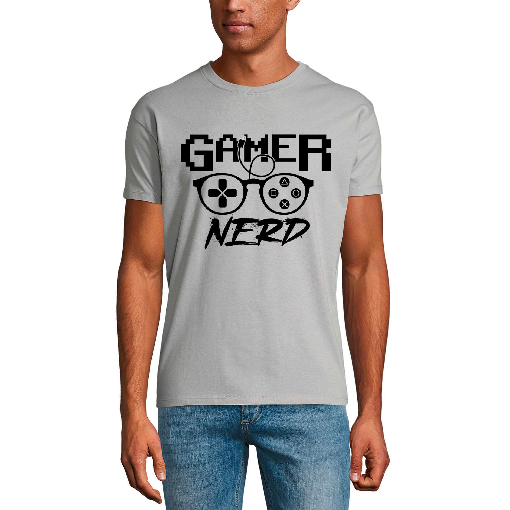 Ultrabasic Grafisch heren T-shirt Gamer Nerd - grappige gamingkleding - humorgrap