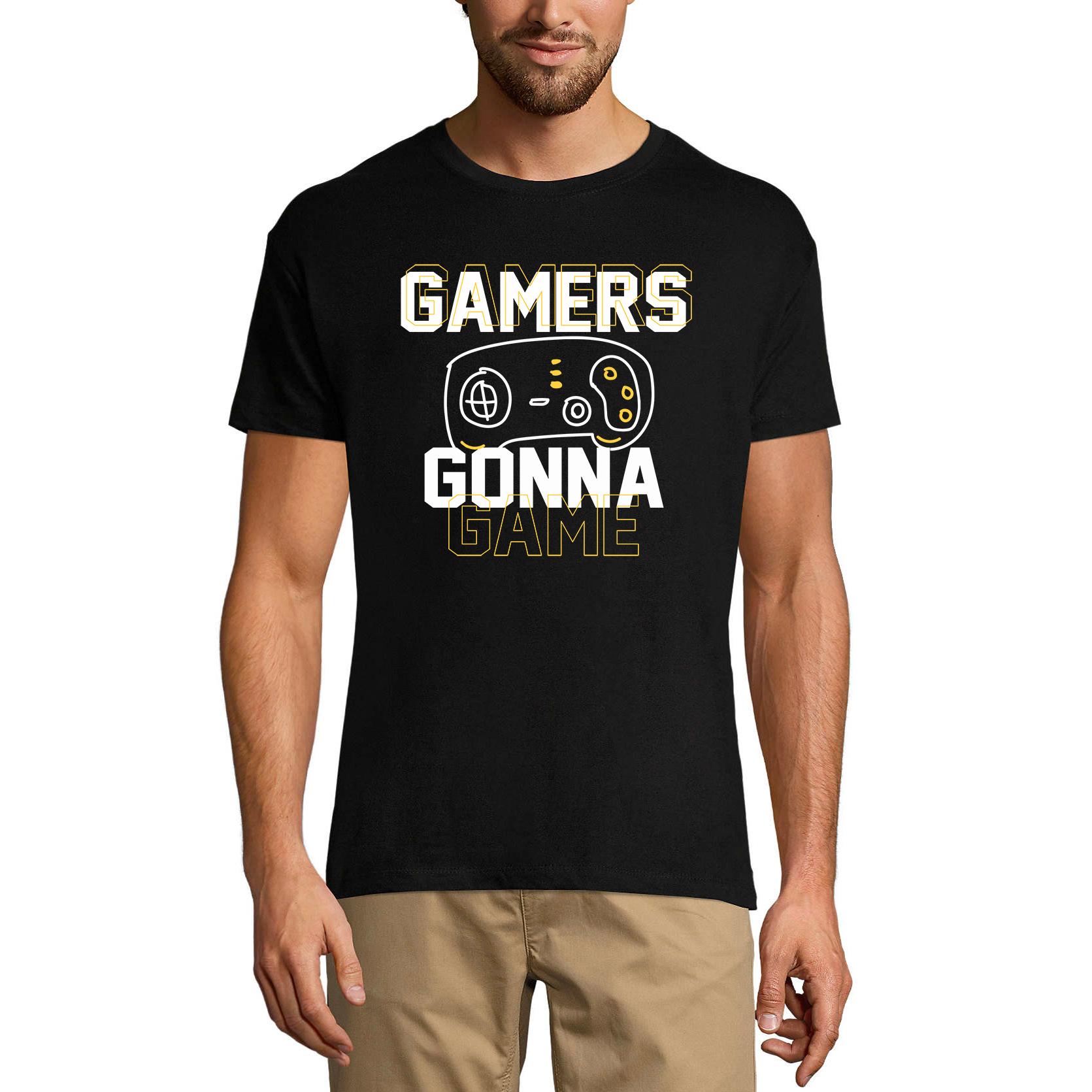 Ultrabasic Grafisch heren T-shirt Gamers Gonna Game - Gamingkleding - Cadeau voor gamers