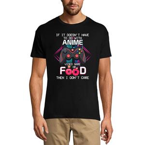 Ultrabasic Heren T-shirt Videogame of eten - Gamingkleding - T-shirt voor volwassenen