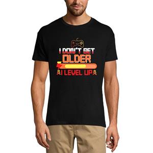 Ultrabasic Heren T-shirt Ik word niet ouder, ik ga een level omhoog - Grappig gamingcitaat