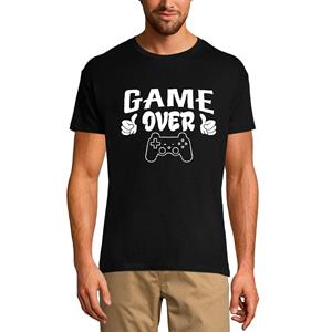 Ultrabasic Humor-T-shirt voor heren Game Over - End Game - Gamer Things - Casual kleding