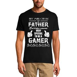 Ultrabasic Heren T-shirt Elk heren T-shirt kan vader zijn - Papa Gamer - Cadeau voor Vaderdag