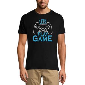 Ultrabasic Heren T-shirt Let's Play Game - Gamingkleding voor heren