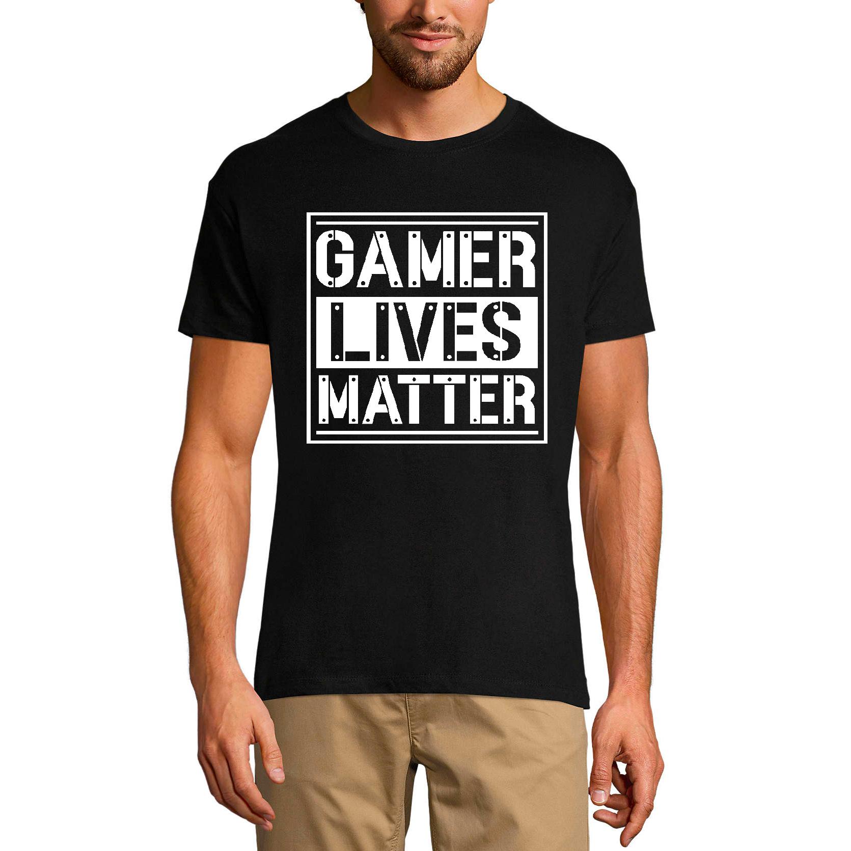 Ultrabasic Grafisch heren T-shirt Gamer Lives Matter - Grappig citaat - Gamer Life