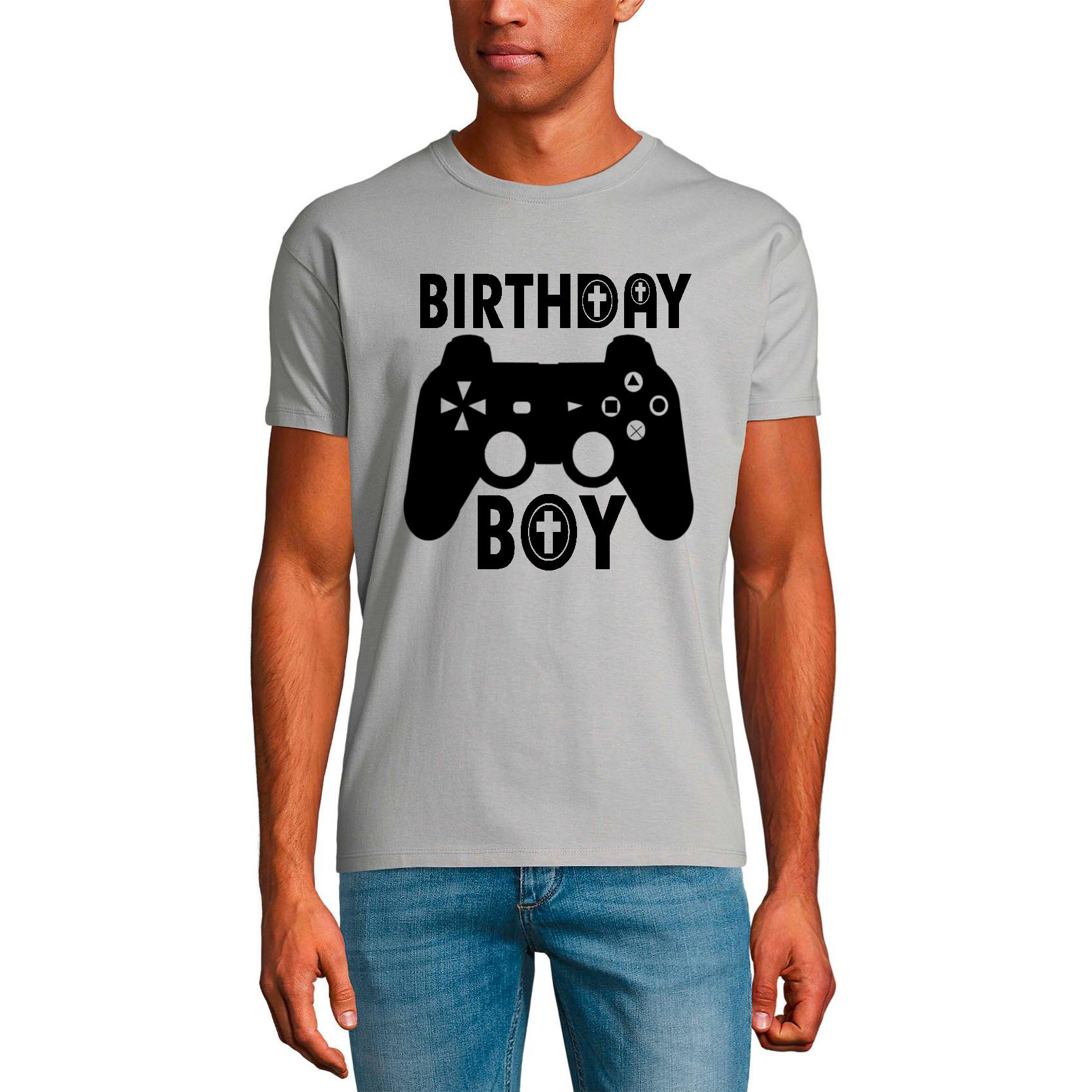 Ultrabasic Heren T-shirt Birthday Boy Controller - Gamingshirt voor speler