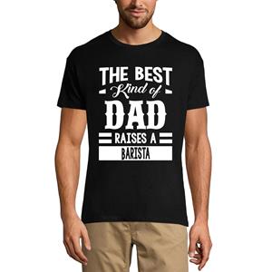 Ultrabasic Grafisch T-shirt voor heren Papa heft een barista op