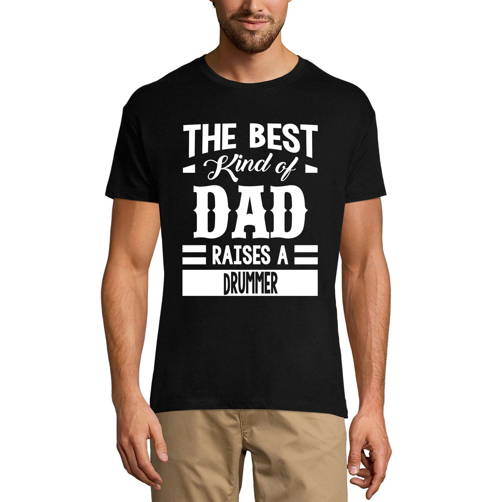 Ultrabasic Grafisch T-shirt voor heren Papa heft een drummer op