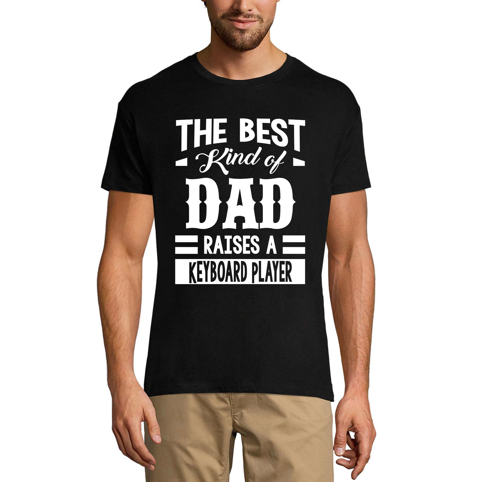 Ultrabasic Grafisch T-shirt voor heren Papa voedt een toetsenist op