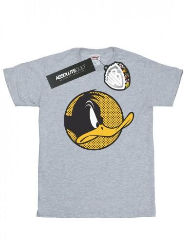 Looney Tunes Heren Daffy Duck gestippeld profiel T-shirt