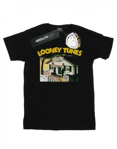 Looney Tunes Heren Elmer Fudd Welkom Pasen Konijn T-shirt