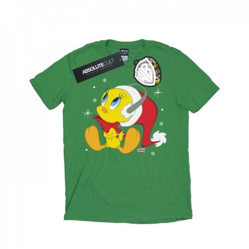 Looney Tunes Kerst Tweety T-shirt voor heren