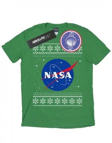 NASA Klassiek Fair Isle T-shirt voor heren