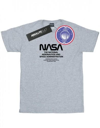 NASA Heren Worm Blurb T-shirt