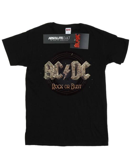 AC/DC Rock- of buste-T-shirt voor heren