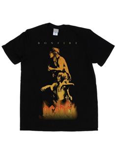 AC/DC Heren Bonfire Cover T-shirt