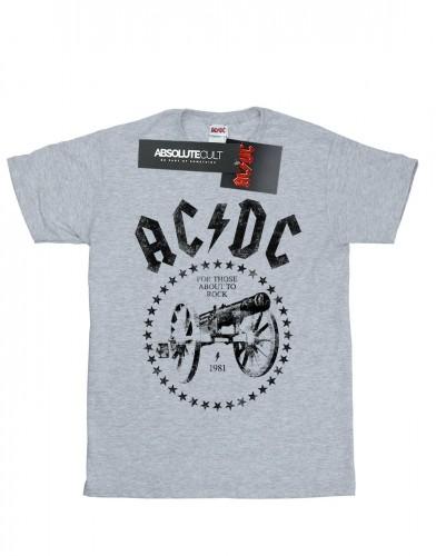 AC/DC Heren We Salute You Cannon T-shirt