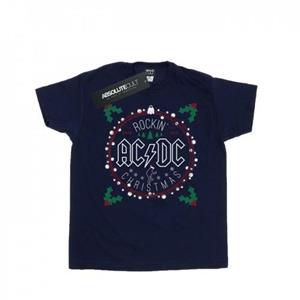 AC/DC Kerstcirkel-T-shirt voor heren