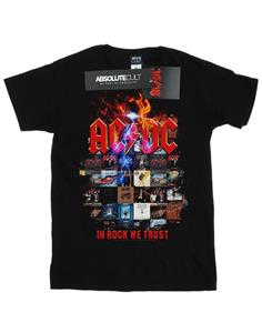 AC/DC Heren In Rock We Trust Album Cover T-shirt