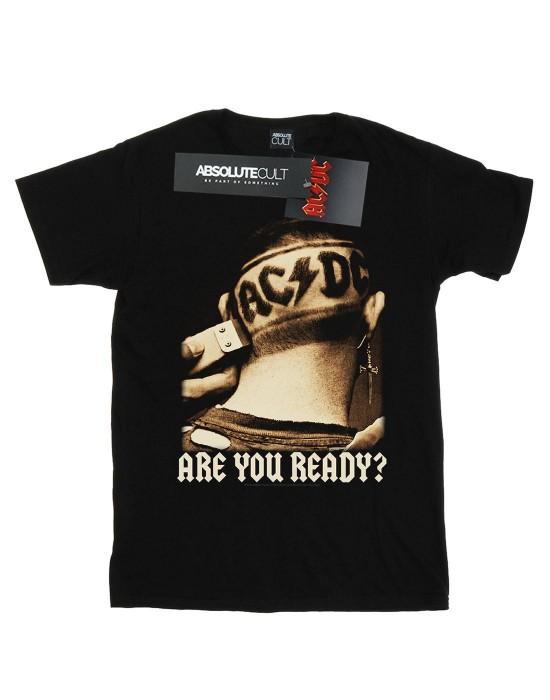 AC/DC Heren Are You Ready Hair Shave T-shirt