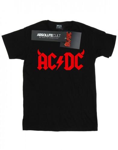 AC/DC T-shirt met hoornslogo voor heren