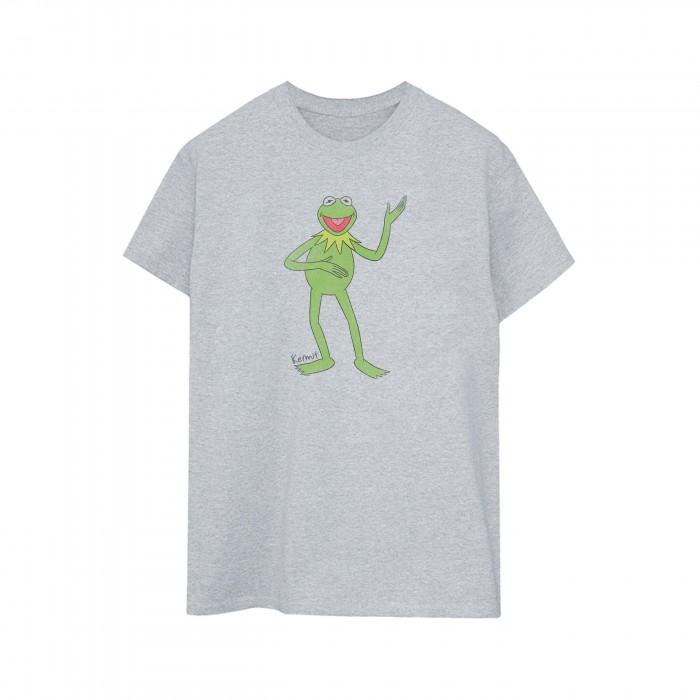 The Muppets Het Muppets heren klassieke Kermit Heather T-shirt