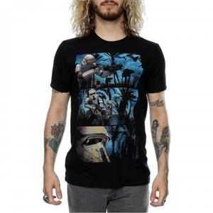 Pertemba FR - Apparel Star Wars: Rogue One Shoretrooper Comic Strip katoenen T-shirt voor heren