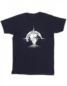 Star Wars Heren Obi-Wan Kenobi Sabre Silhouette Fight T-shirt