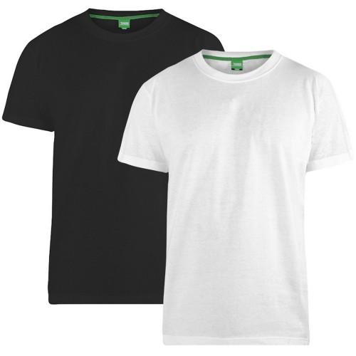 Duke Fenton D555 T-shirts met ronde hals voor heren (pak van 2)