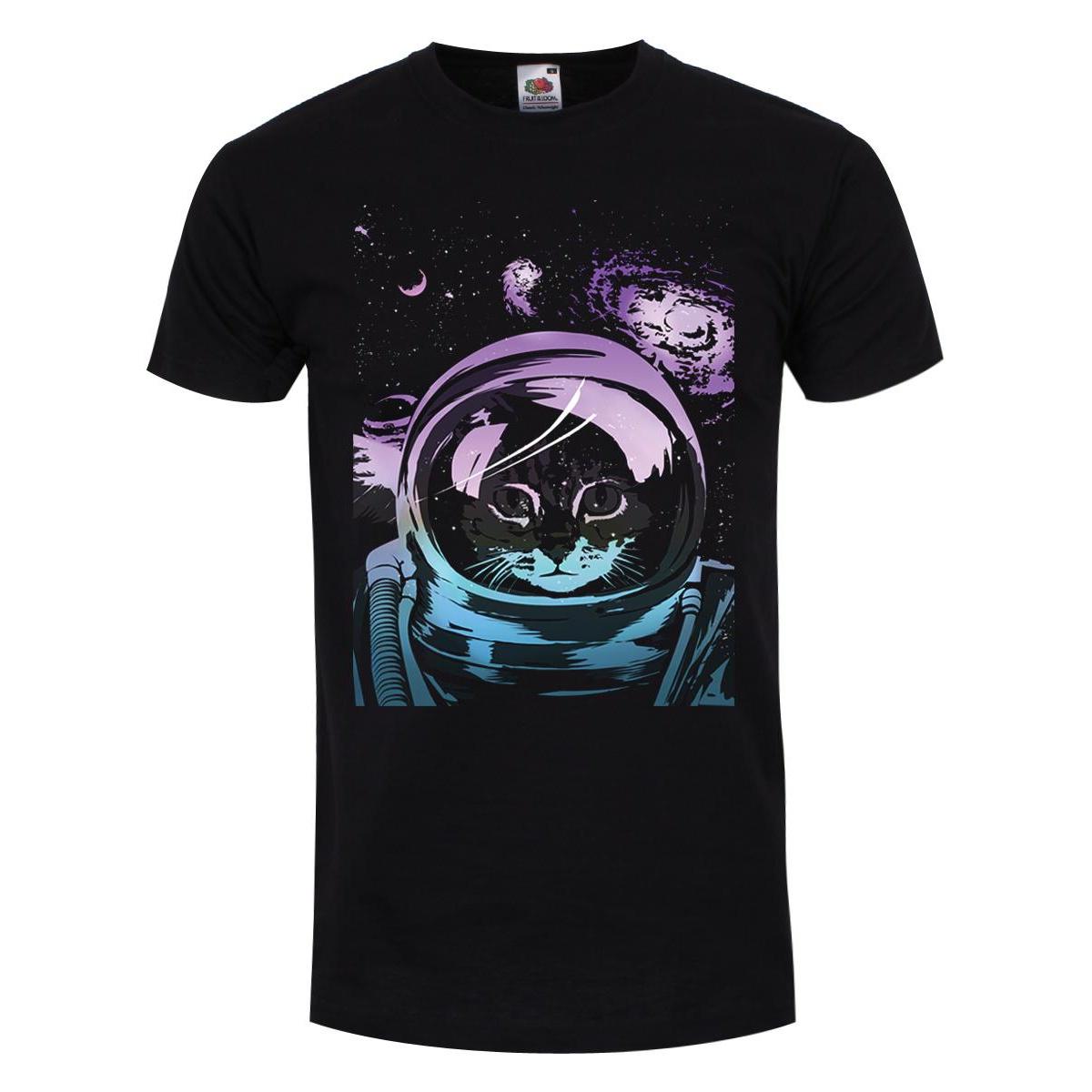 Unorthodox Collective Onorthodox collectief Space Kitten T-shirt voor heren
