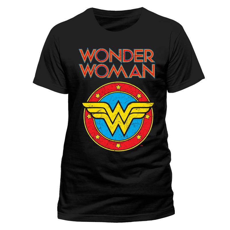 Wonder Woman Unisex volwassen vintage T-shirt