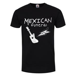 Grindstore Mexicaanse begrafenis-T-shirt voor heren