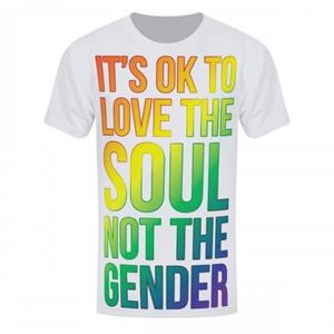 Grindstore Heren Love The Soul Not The Gender Sublimation T-shirt