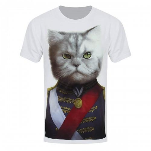 Grindstore Heren Admiral Whiskers Sub-T-shirt