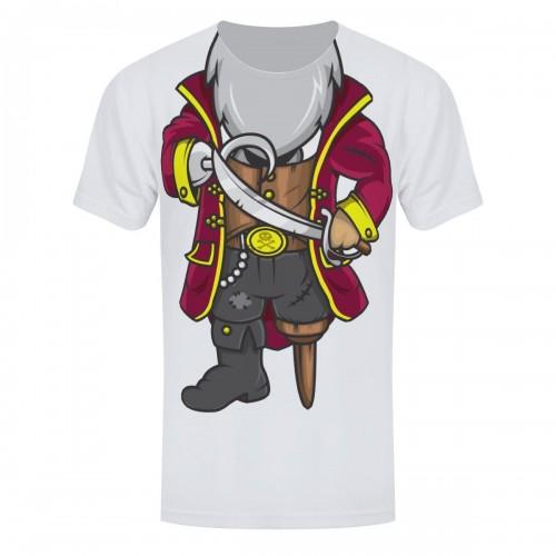 Grindstore Heren roekeloze piraat subkostuum T-shirt