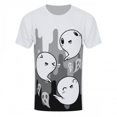 Grindstore Heren Happy Spooks T-shirt