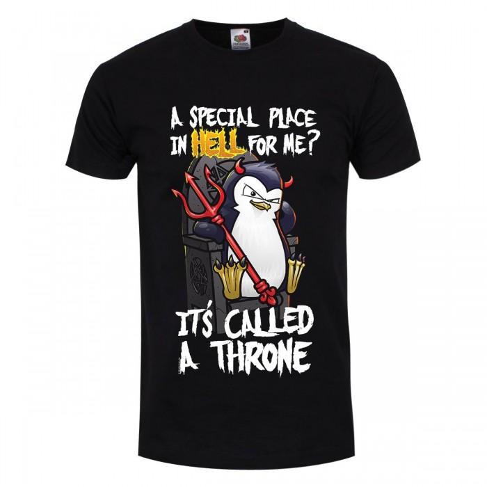 Psycho Penguin Heren een speciale plek in de hel T-shirt